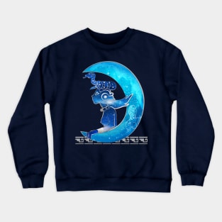 Ixchel - Mayan Goddess of the Moon and Love Crewneck Sweatshirt